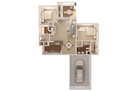 Harbor Cove Apartments Floor Plan